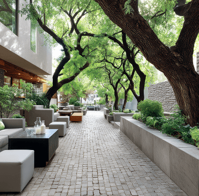 Patios & Courtyards
