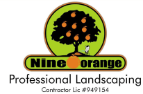 nineorangelandscaping logo